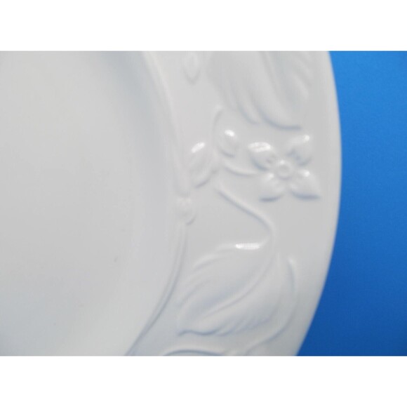 Wedgwood Home Amway 1998 White Serving Oval Plater Embossed England 14" - Picture 4 of 8